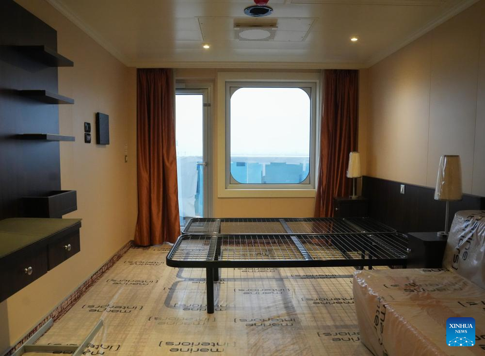 China's second homegrown large cruise ship to be delivered by year end