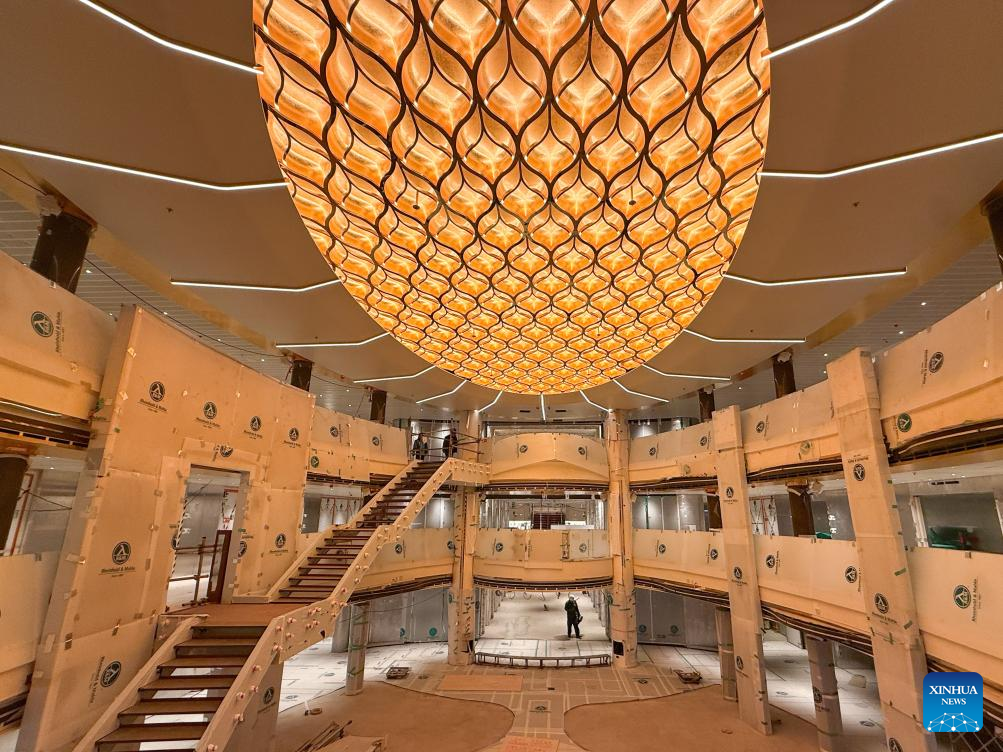 China's second homegrown large cruise ship to be delivered by year end