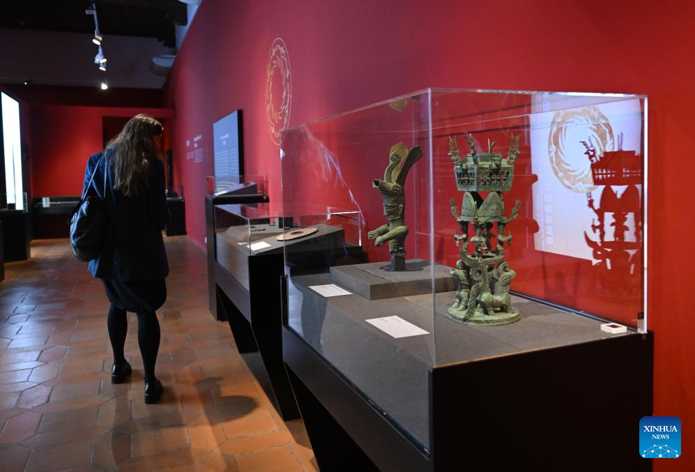 Ancient bronze treasures from southwest China showcased in Spain