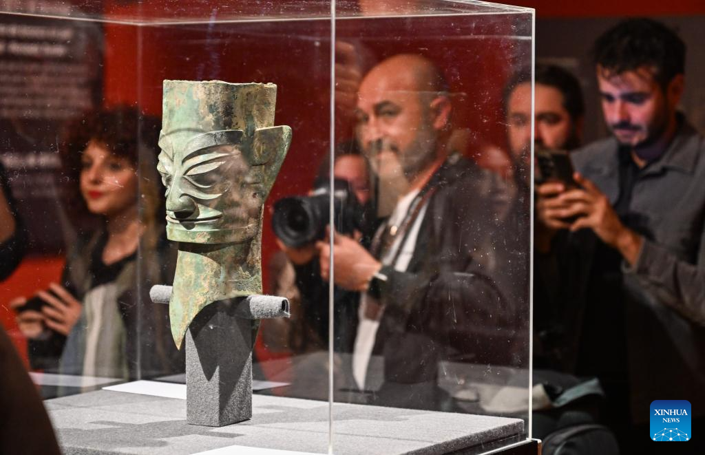 Ancient bronze treasures from southwest China showcased in Spain