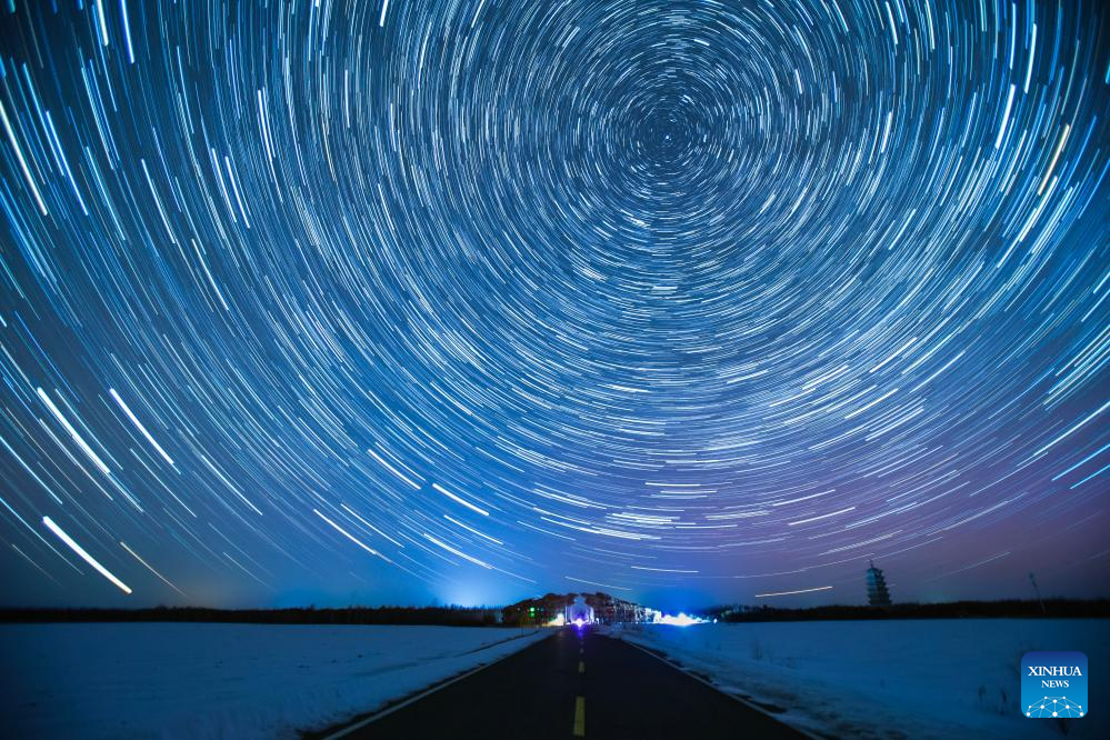 Splendid auroras witnessed in NE China's Heilongjiang