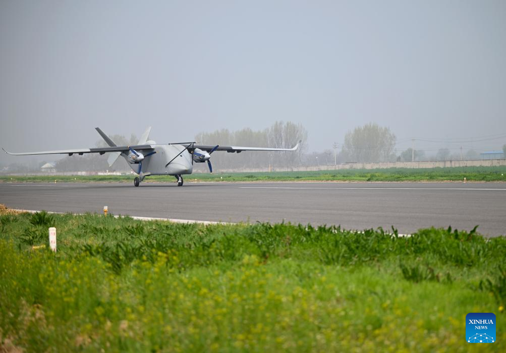 China's Changying-8 unmanned cargo aircraft completes maiden flight