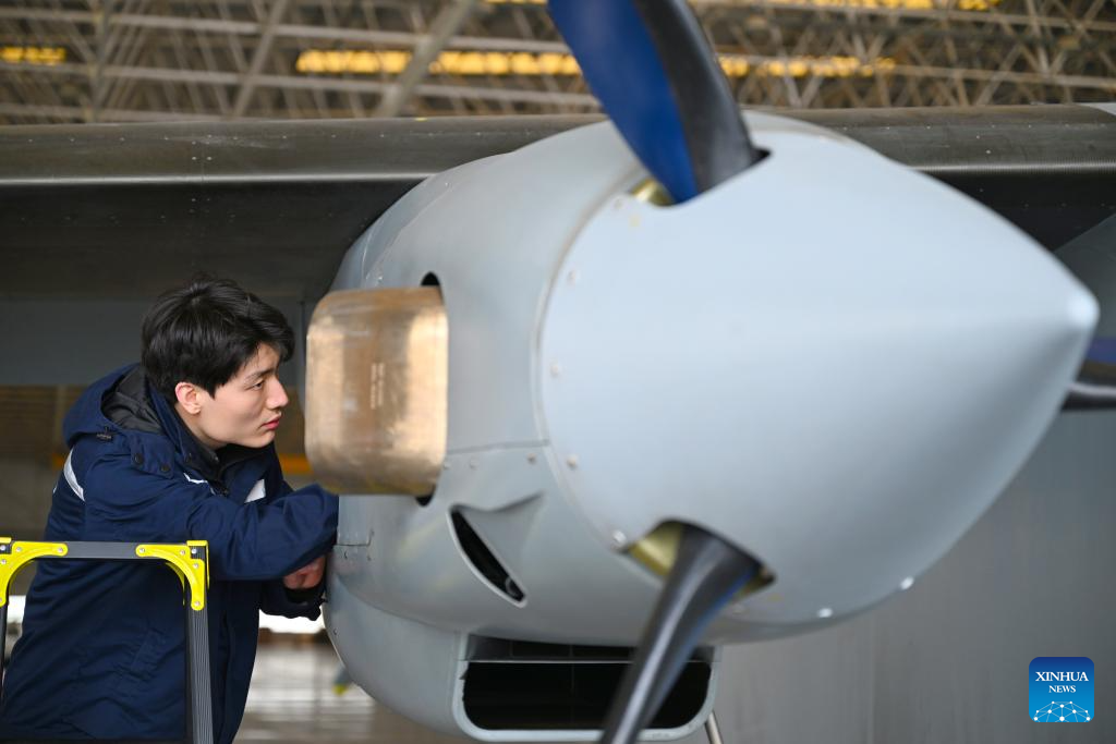 China's Changying-8 unmanned cargo aircraft completes maiden flight