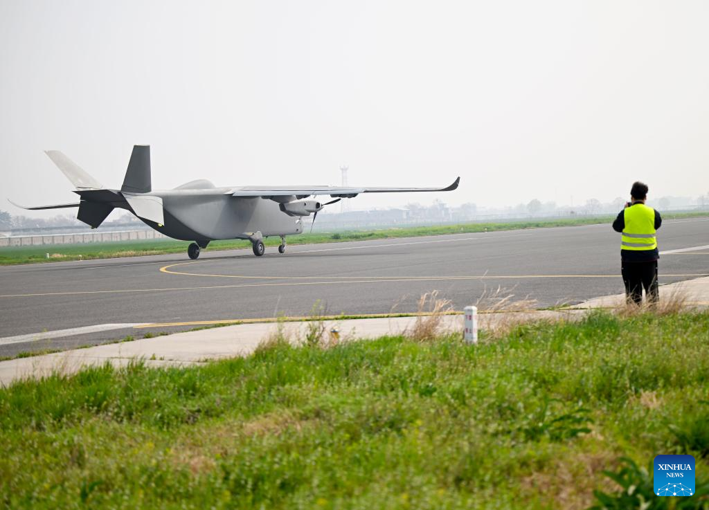 China's Changying-8 unmanned cargo aircraft completes maiden flight