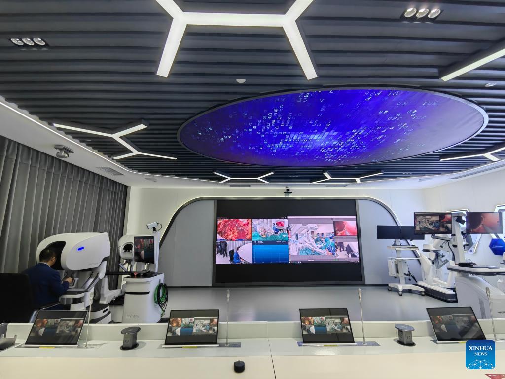 China Focus: China's surgical robots serve patients worldwide