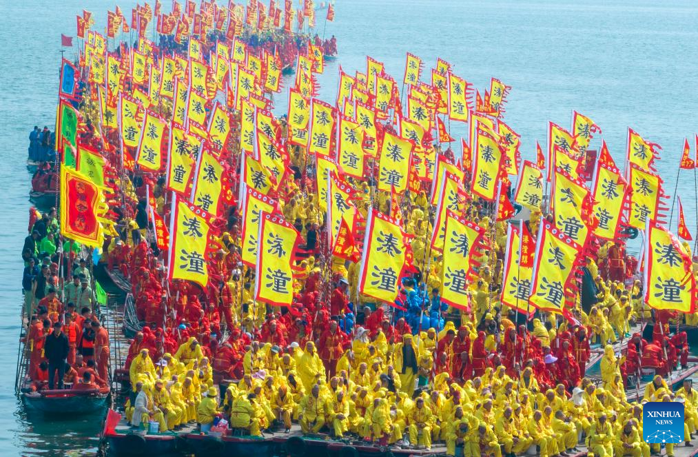 Qintong Boat Festival held in Taizhou City, China's Jiangsu