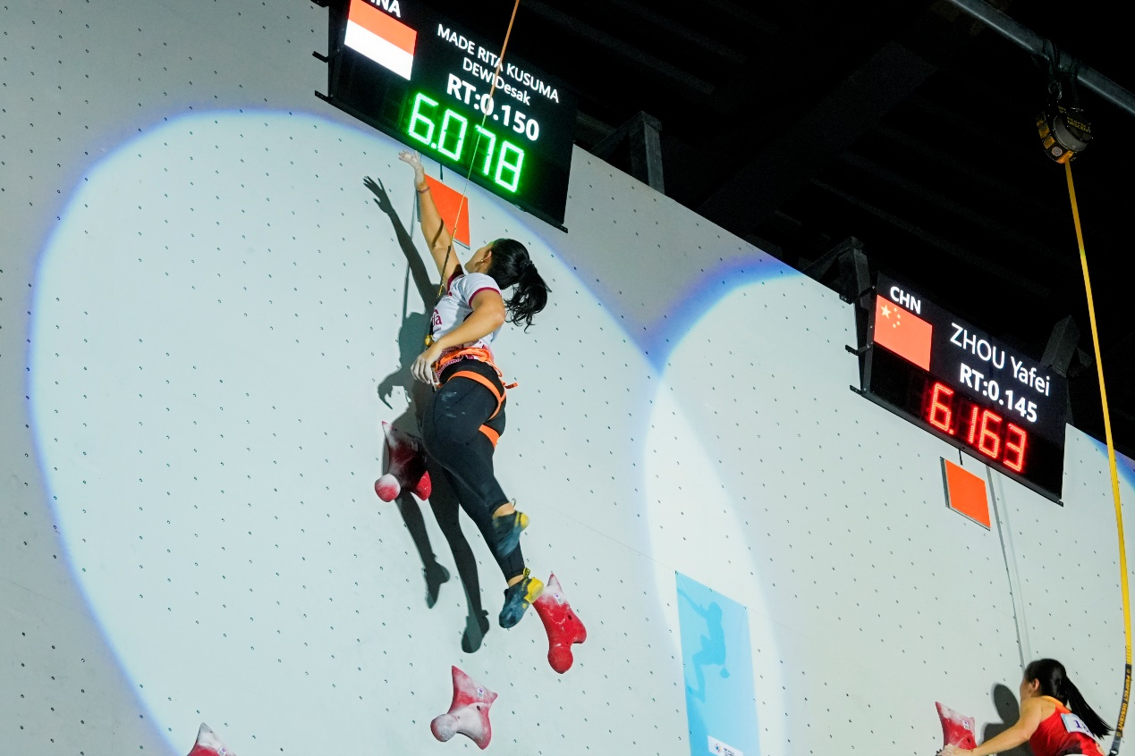 Asian Climbing Championship wraps up in Meishan, SW China's Sichuan