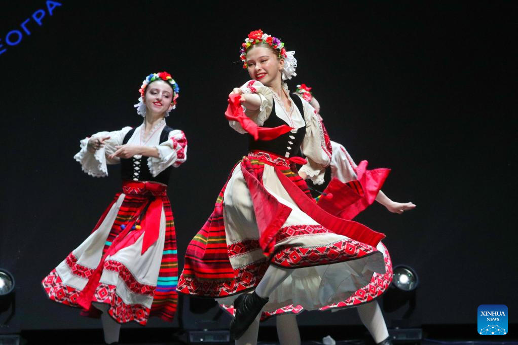 Dance contest held in Minsk, Belarus