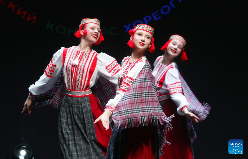 Dance contest held in Minsk, Belarus