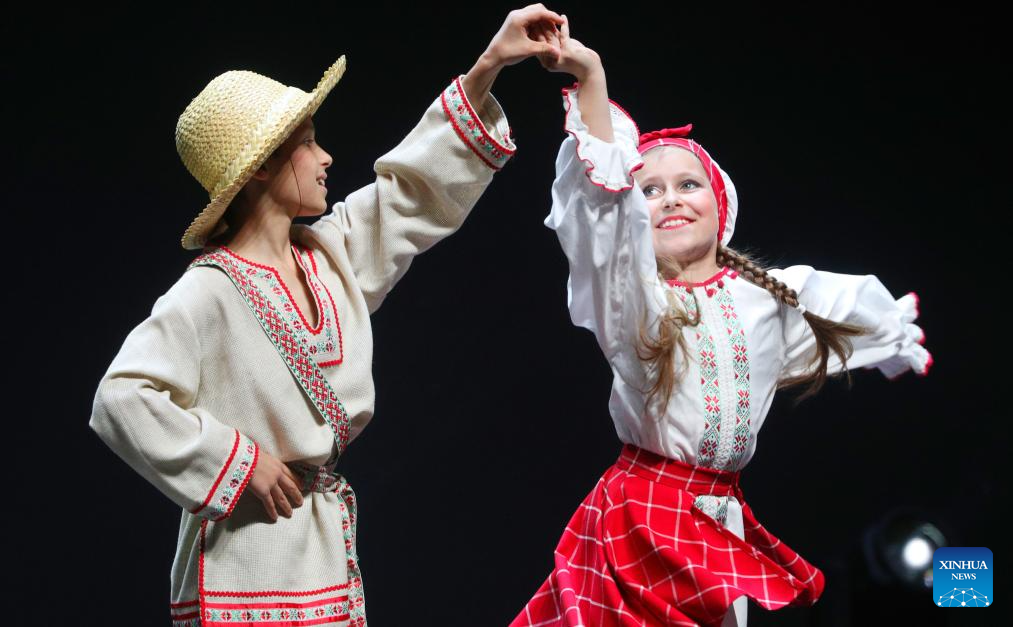 Dance contest held in Minsk, Belarus