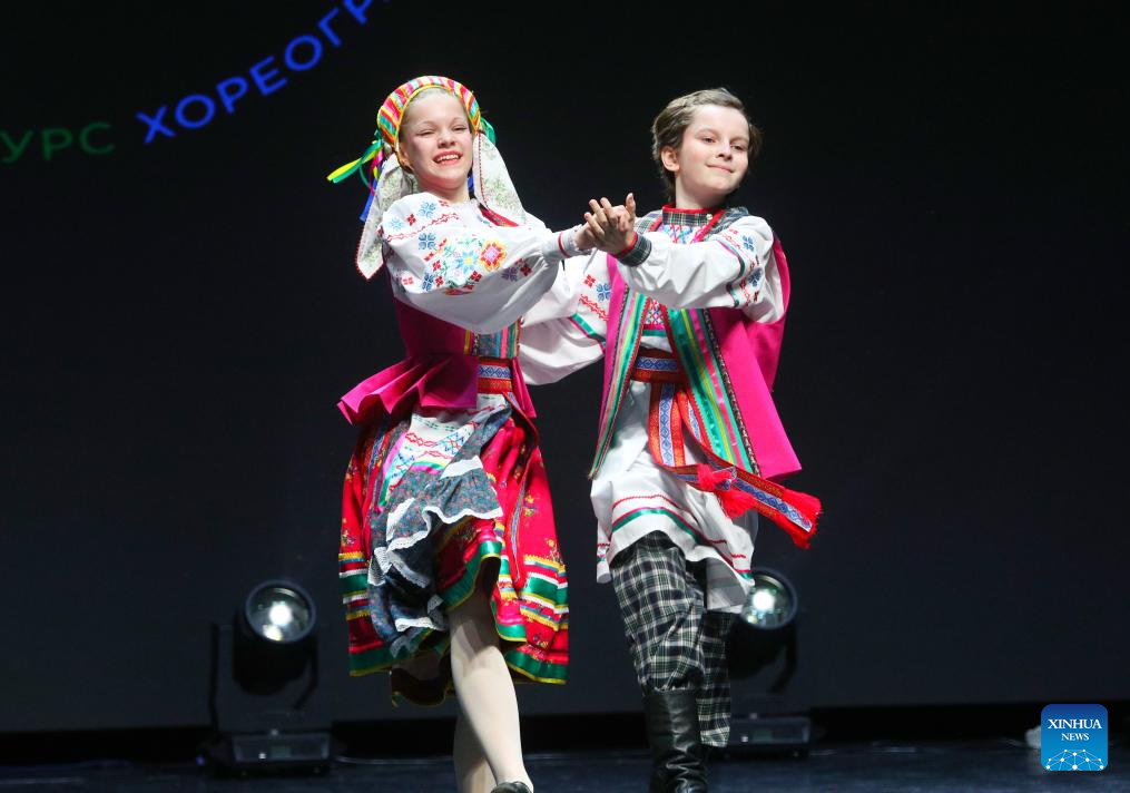 Dance contest held in Minsk, Belarus