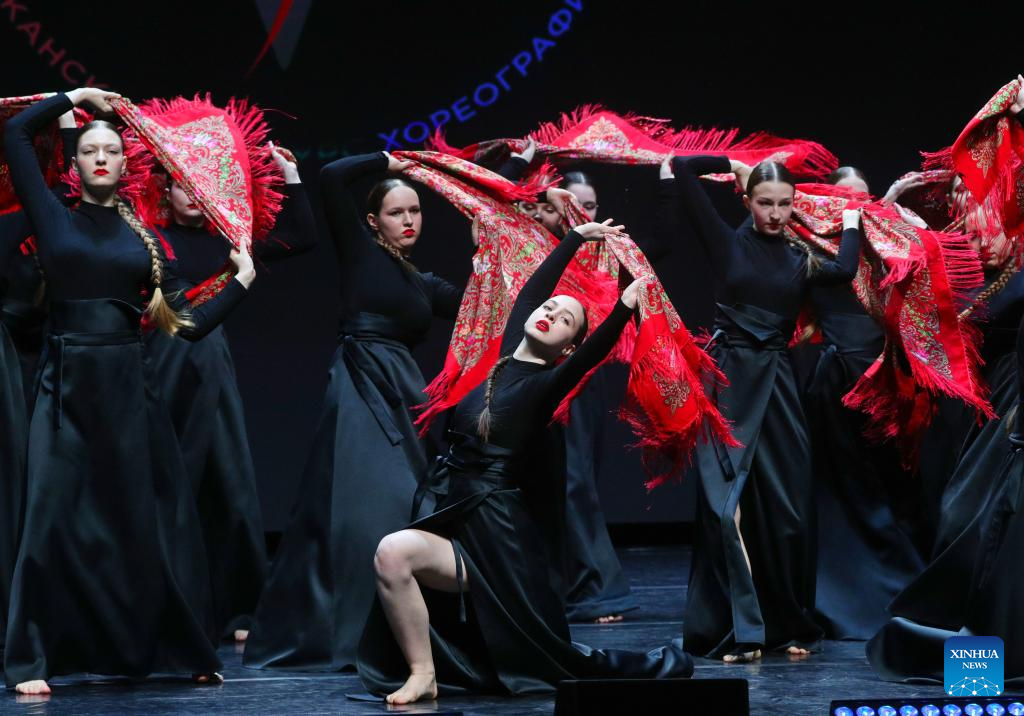 Dance contest held in Minsk, Belarus