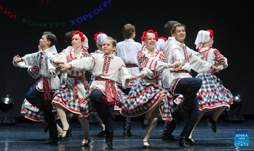 Dance contest held in Minsk, Belarus