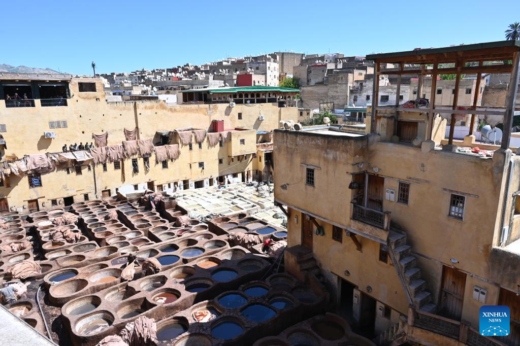 Moroccan leather tanneries preserve centuries-old traditions in Fes
