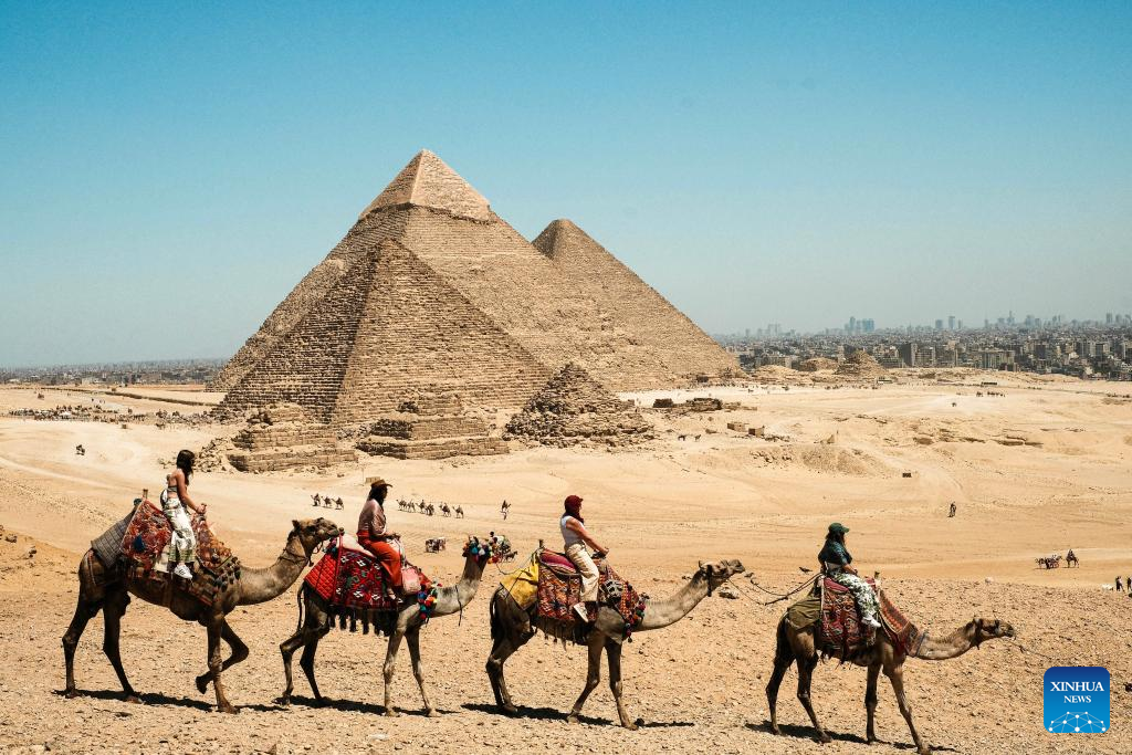 In pics: Giza Pyramids scenic spot in Egypt