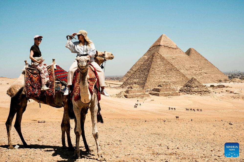 In pics: Giza Pyramids scenic spot in Egypt