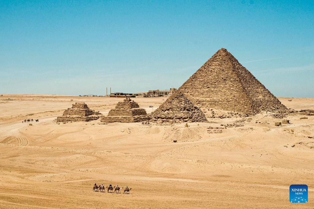 In pics: Giza Pyramids scenic spot in Egypt