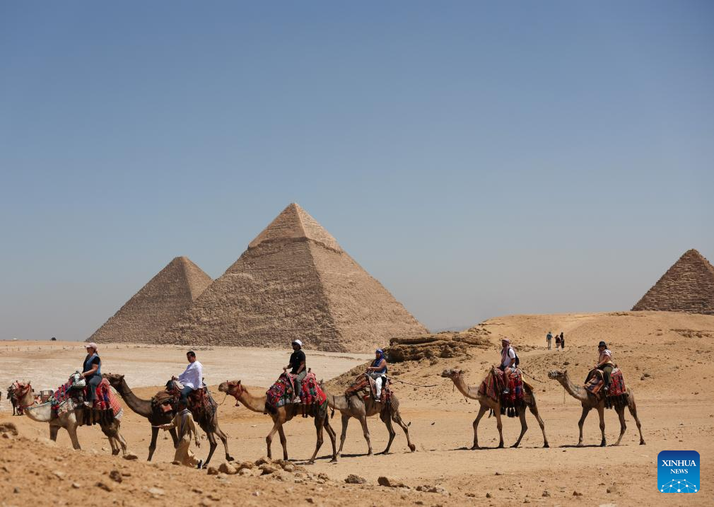 In pics: Giza Pyramids scenic spot in Egypt