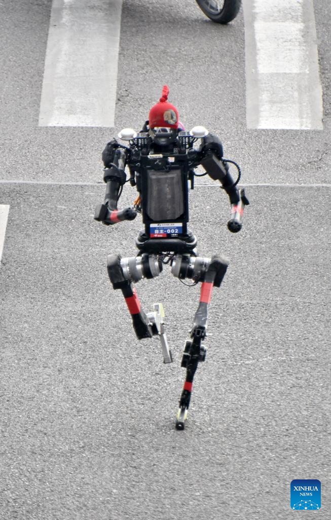 Humanoid robot surpasses human half-marathon world record in Beijing