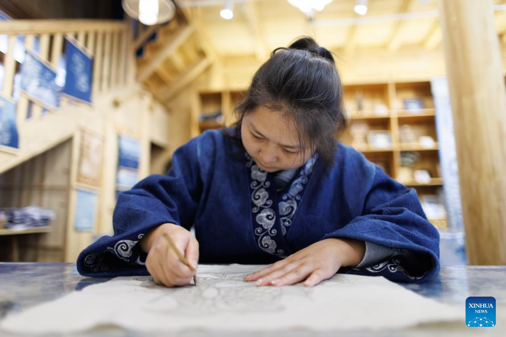 Local ethnic crafts fuel rural development in Zhaoxing Dong Village, China's Guizhou