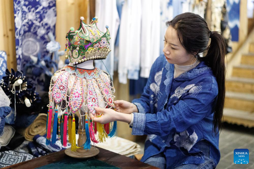 Local ethnic crafts fuel rural development in Zhaoxing Dong Village, China's Guizhou
