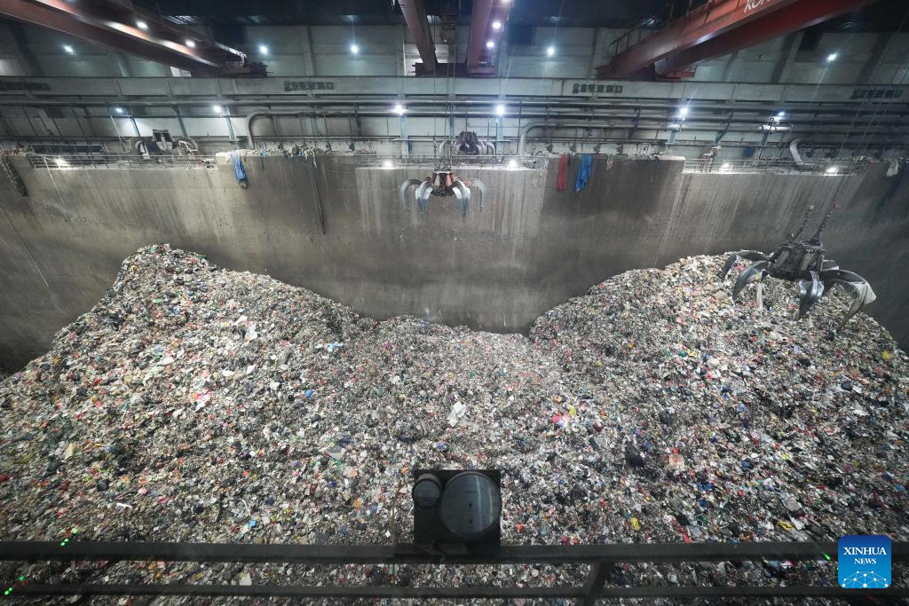 Household waste turns into green electricity in China's Hunan