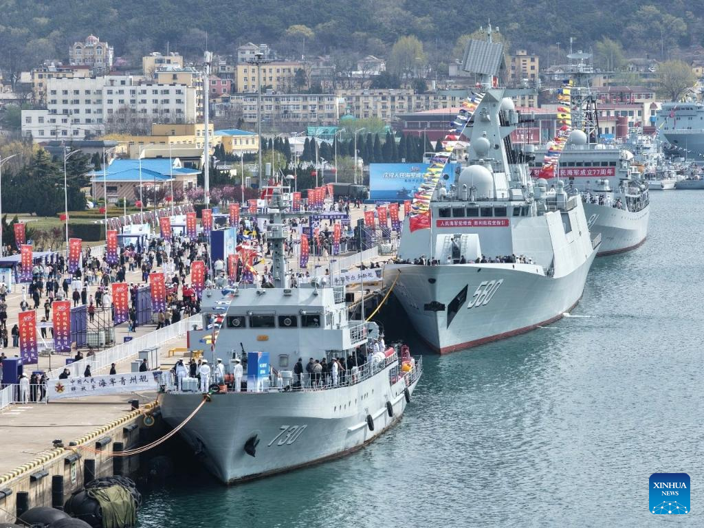 China marks navy's 77th anniversary as its role in safeguarding peace grows