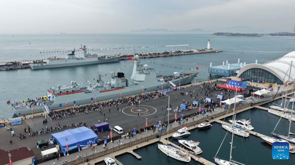 China marks navy's 77th anniversary as its role in safeguarding peace grows
