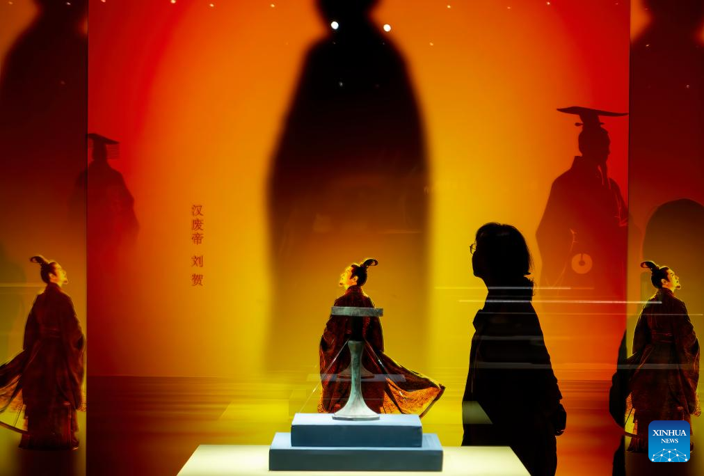 Exhibition themed on main tomb of Marquis of Haihun opens in Fuzhou, China's Fujian