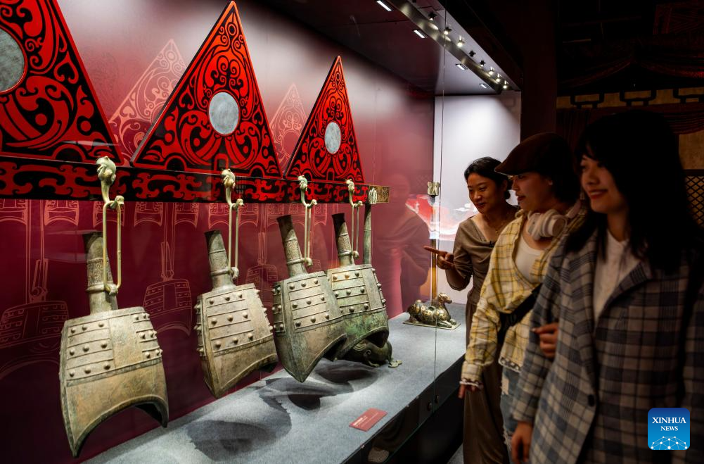 Exhibition themed on main tomb of Marquis of Haihun opens in Fuzhou, China's Fujian