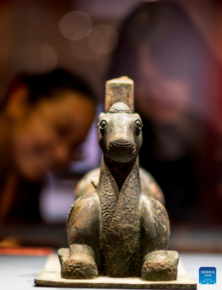 Exhibition themed on main tomb of Marquis of Haihun opens in Fuzhou, China's Fujian