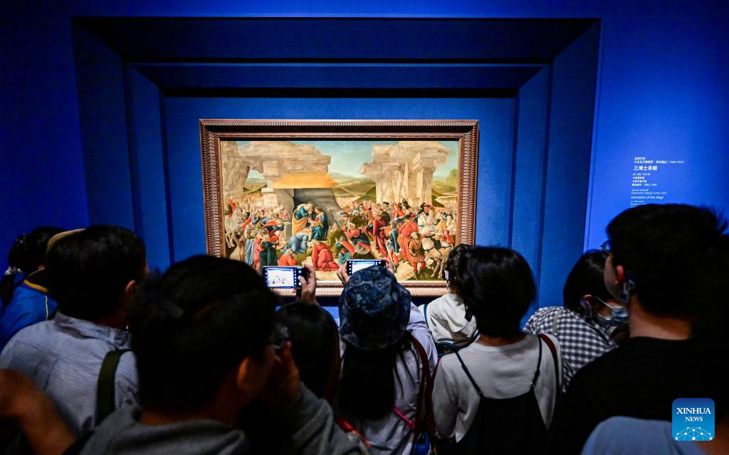 Masterpieces of Italian Renaissance exhibited at National Art Museum of China in Beijing