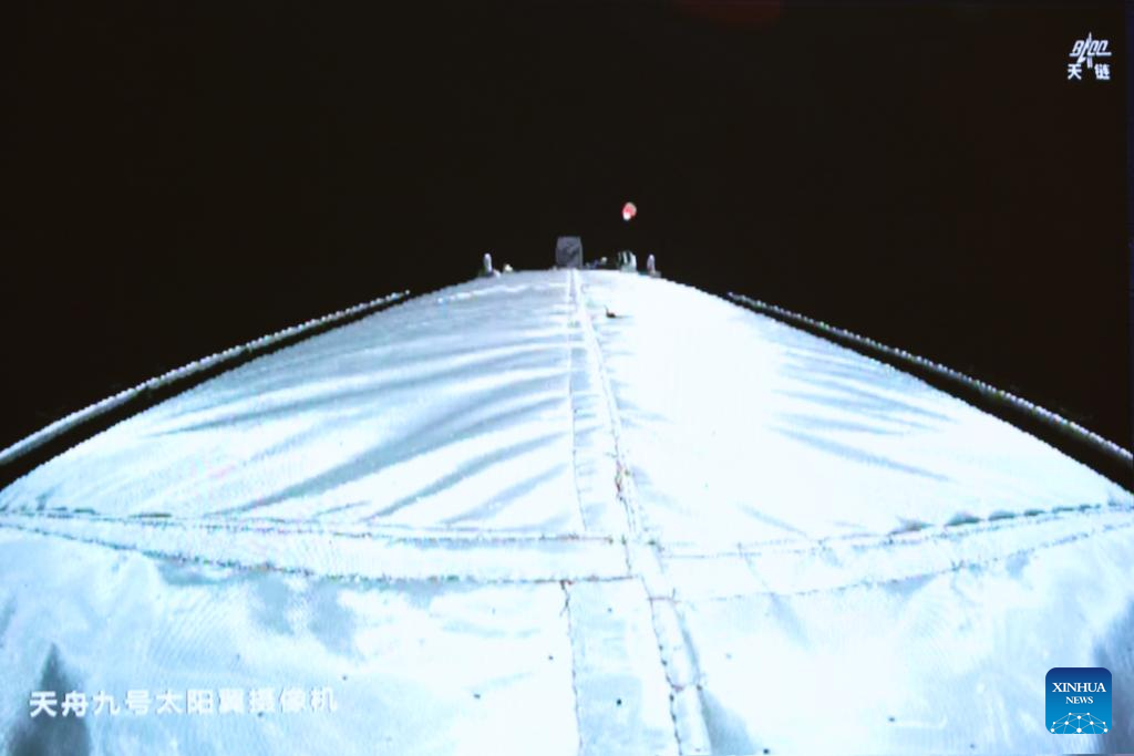 Tianzhou-9 cargo craft re-enters atmosphere