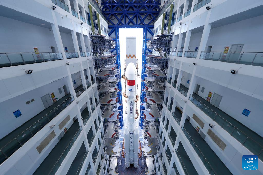 China's Tianzhou-10 cargo craft transported to launch site