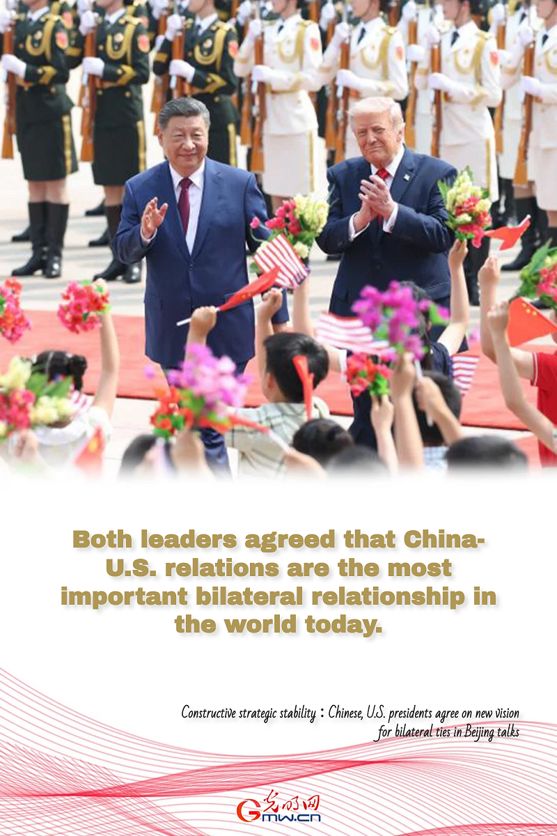 Constructive strategic stability: Chinese, U.S. presidents agree on new vision for bilateral ties in Beijing talks