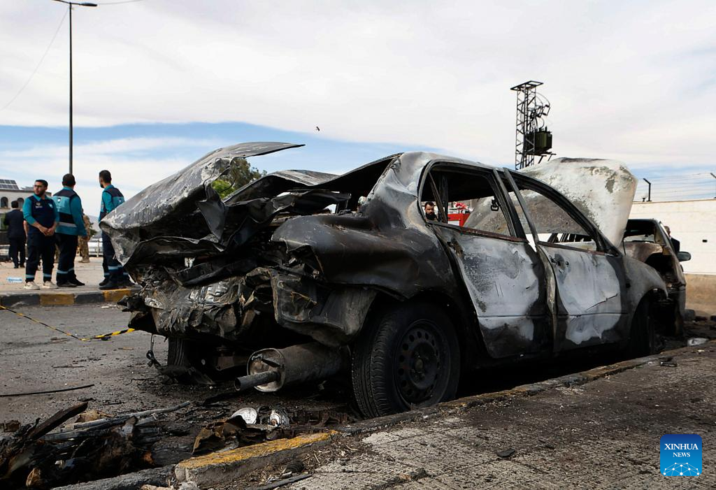 Soldier killed, 12 wounded in Damascus car bomb explosion