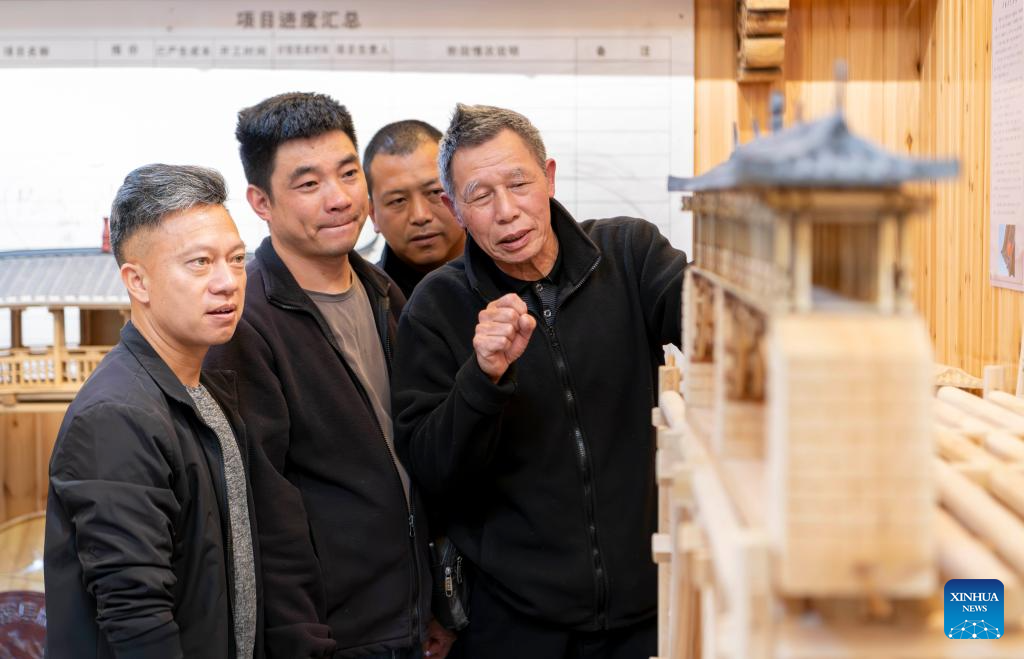 Wooden-roofed arch bridges well preserved in China's Fujian