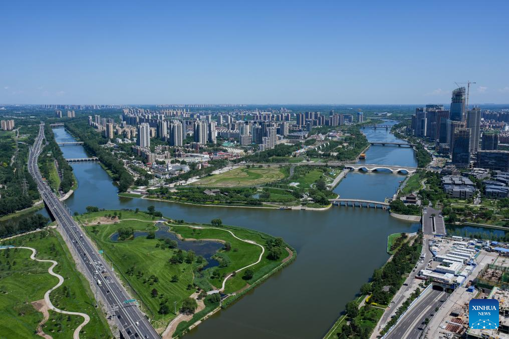Beijing Municipal Administrative Center undergoes remarkable transformation into vibrant modern area
