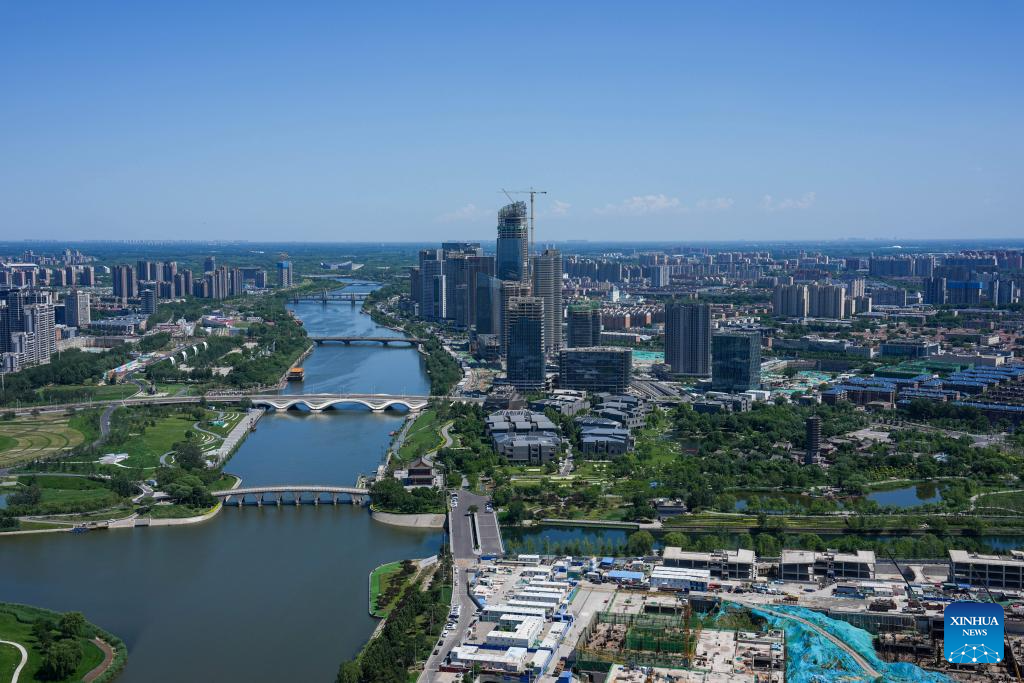 Beijing Municipal Administrative Center undergoes remarkable transformation into vibrant modern area