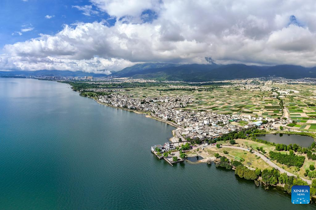 View of Erhai Lake in China's Yunnan