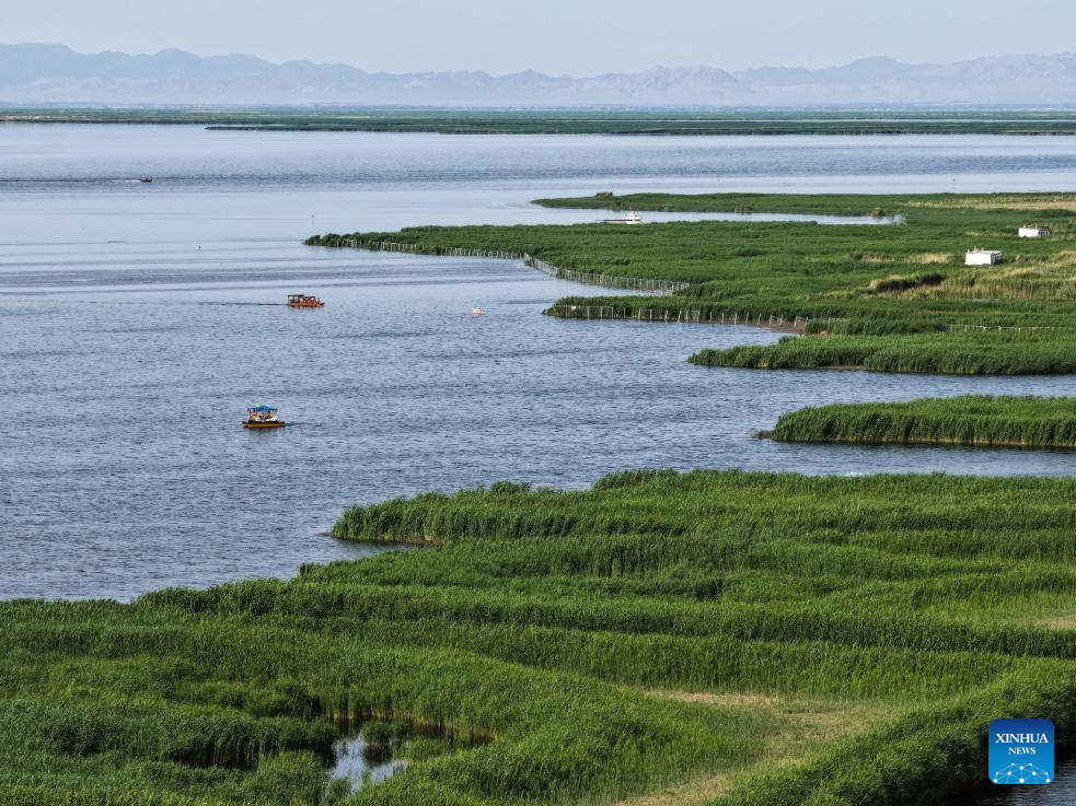 Ecology of Ulan Suhai Lake in China's Inner Mongolia improved