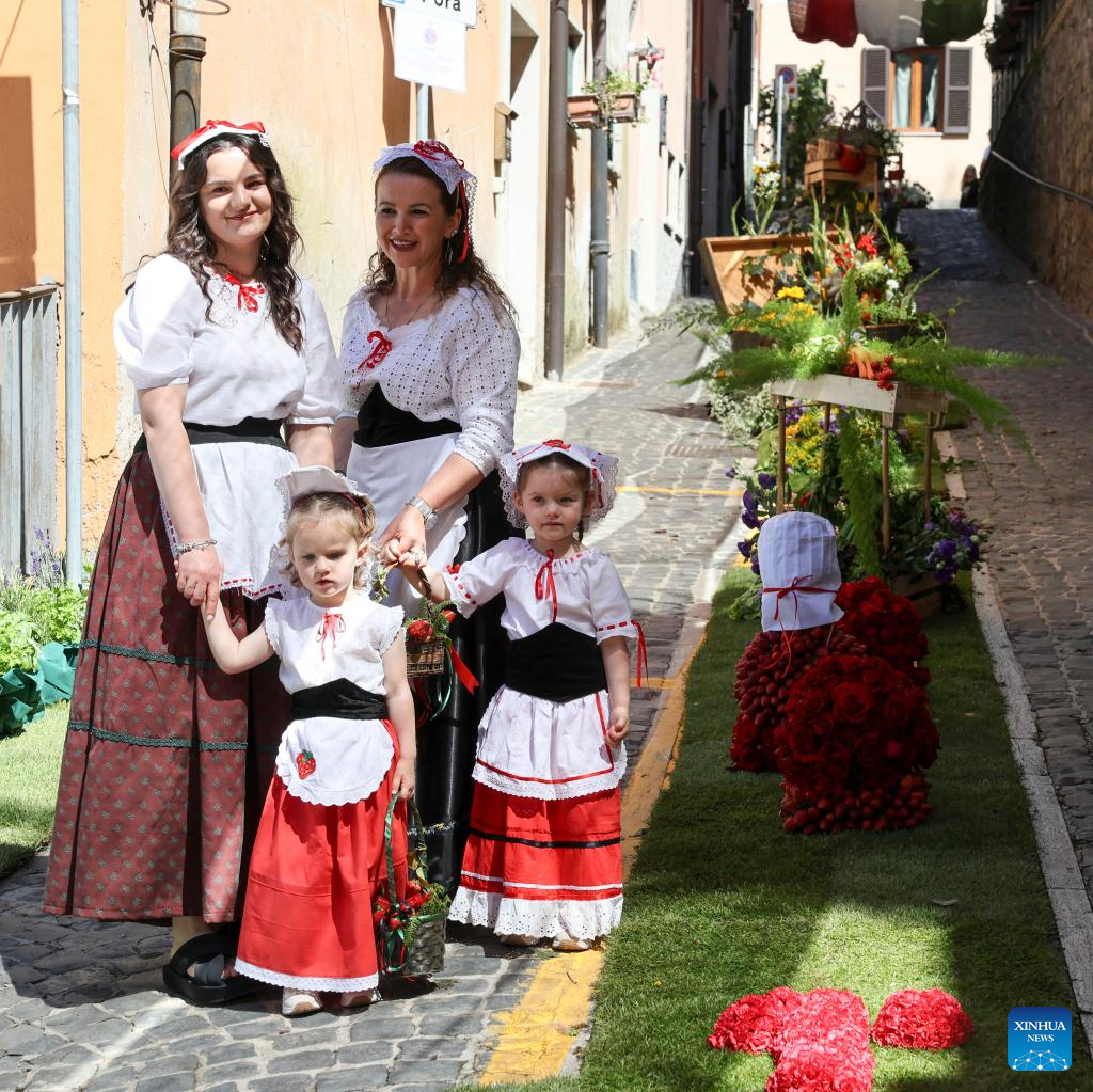 2026 Nemi Strawberry Festival celebrated in Nemi, Lazio
