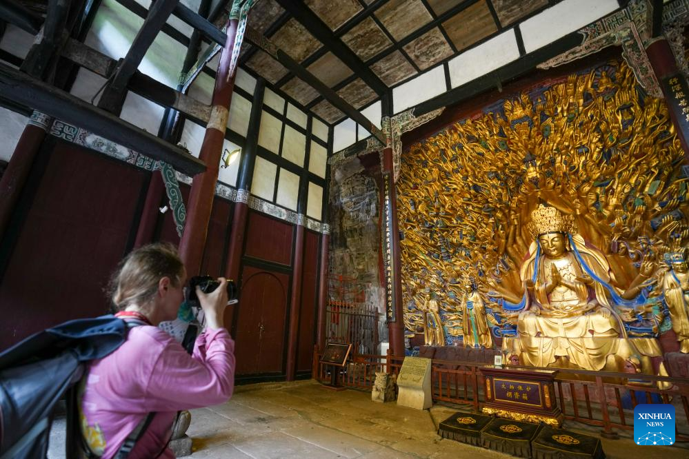 Chongqing's Dazu Rock Carvings scenic area receives over one million visitors in five months