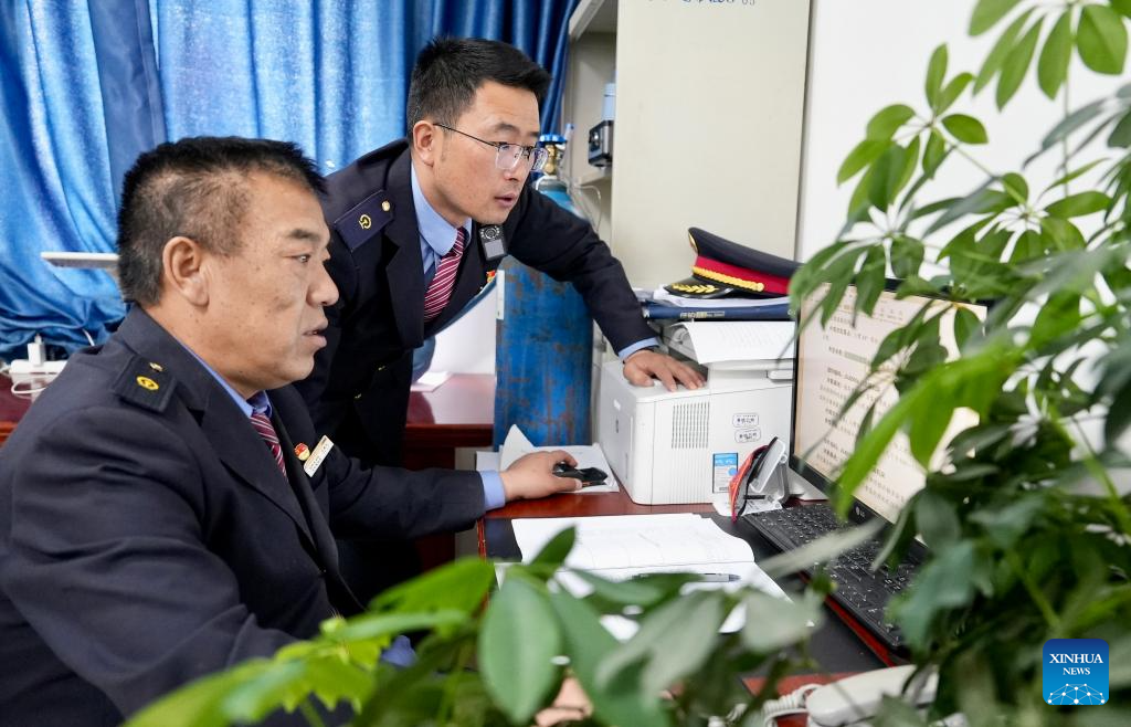 Plateau railway worker ensures safe travel in China's Xizang