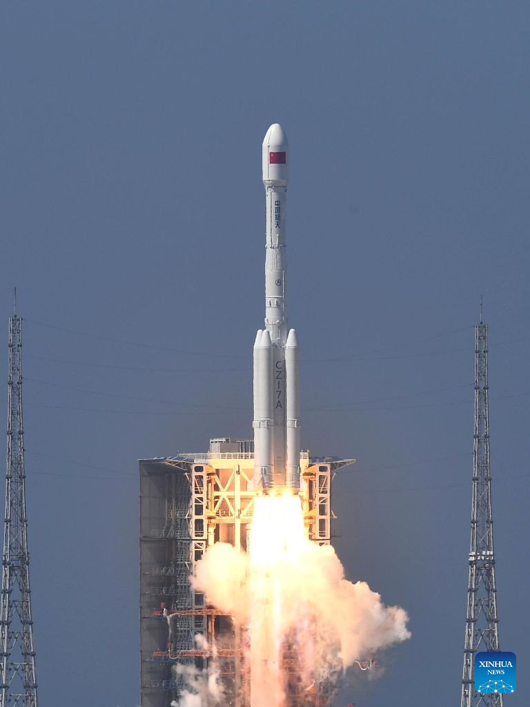 China launches new communication technology test satellite