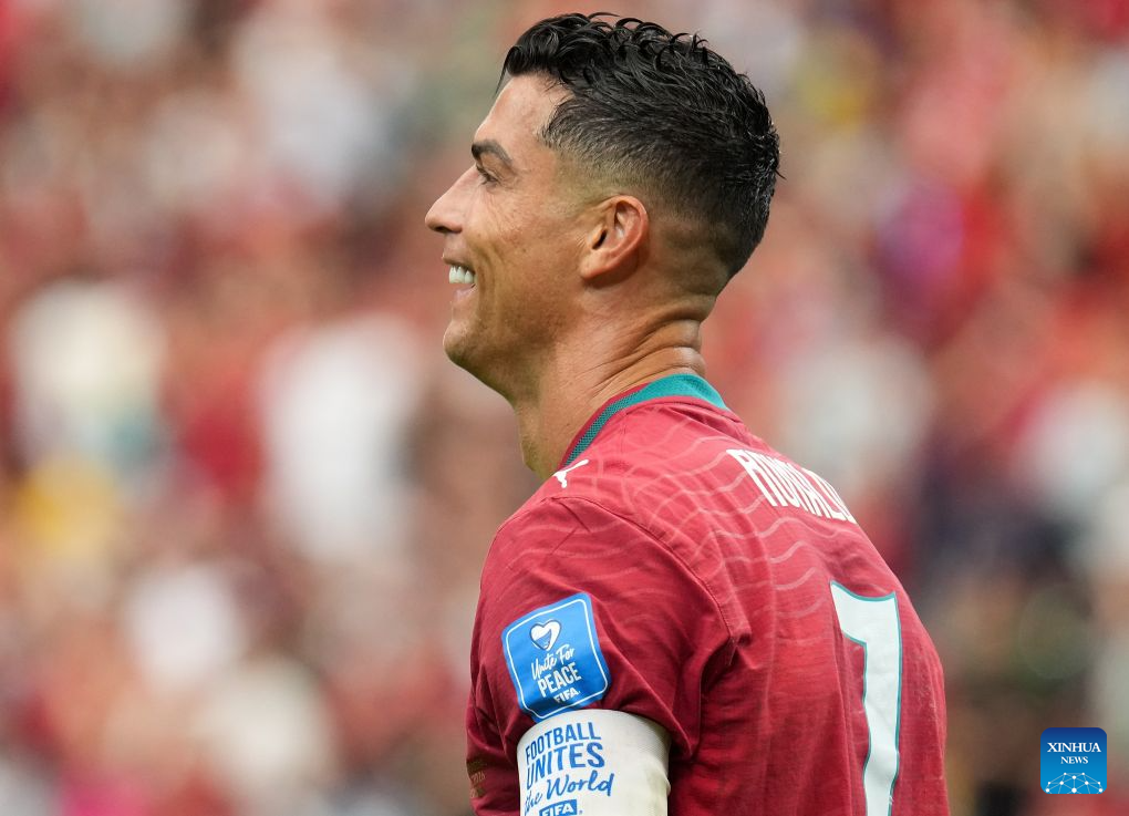 Ronaldo strikes twice as Portugal whitewashes Uzbekistan in Group K