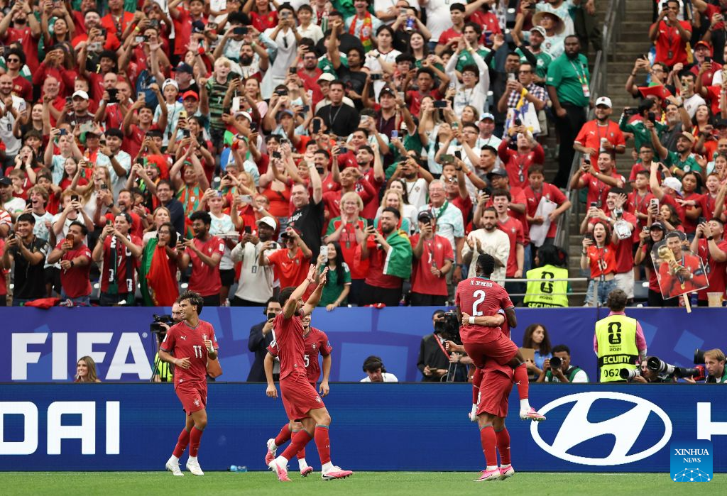 Ronaldo strikes twice as Portugal whitewashes Uzbekistan in Group K