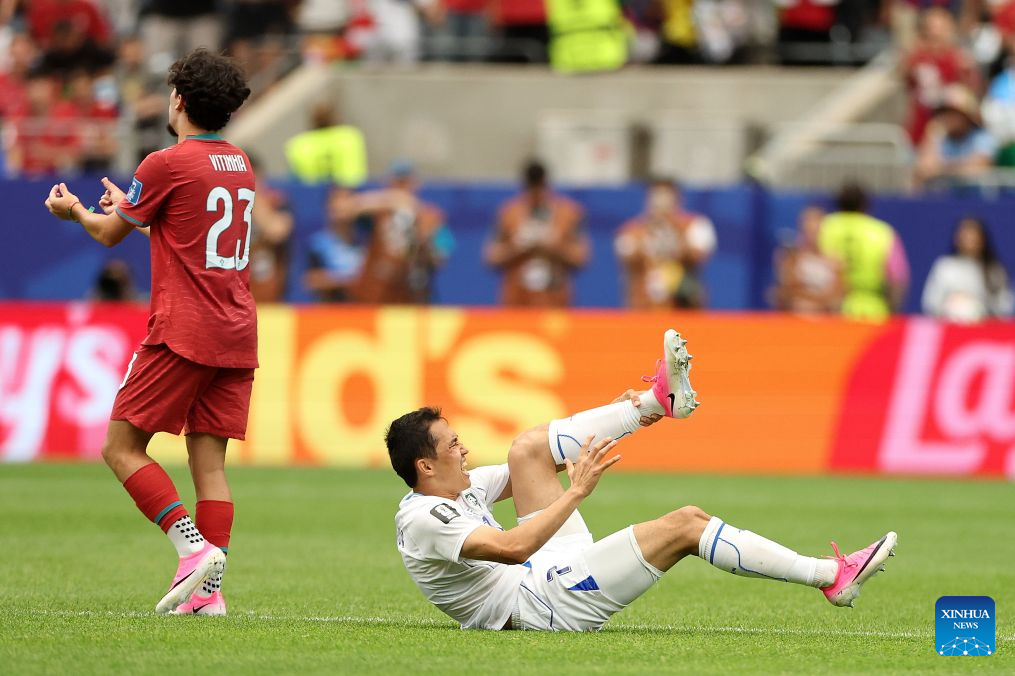Ronaldo strikes twice as Portugal whitewashes Uzbekistan in Group K