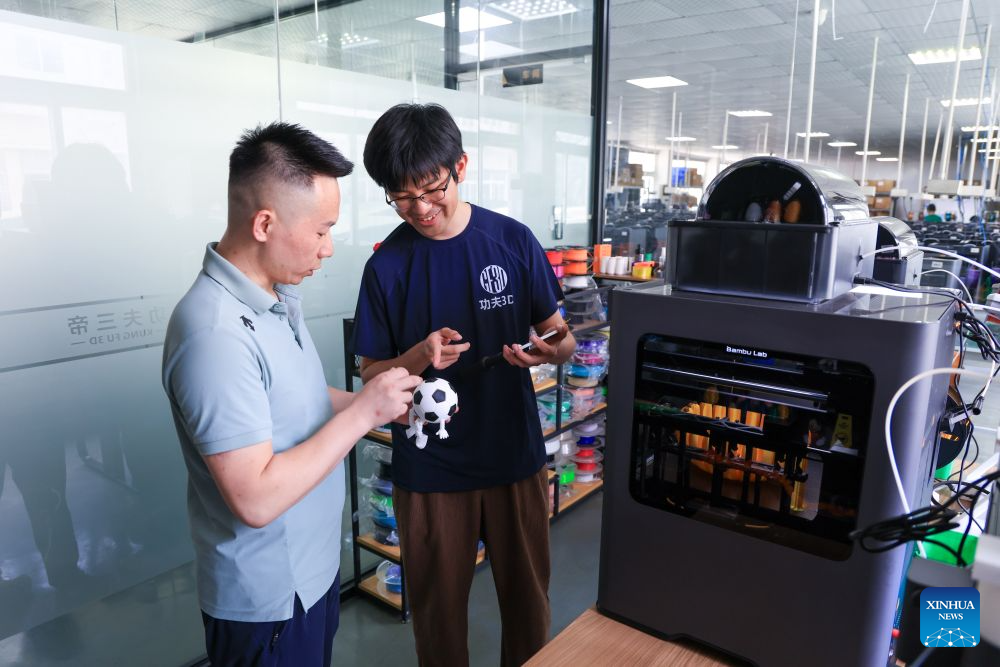 Consumer 3D printers gain popularity in China