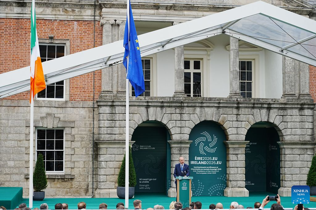 Ireland begins EU presidency with focus on competitiveness, security